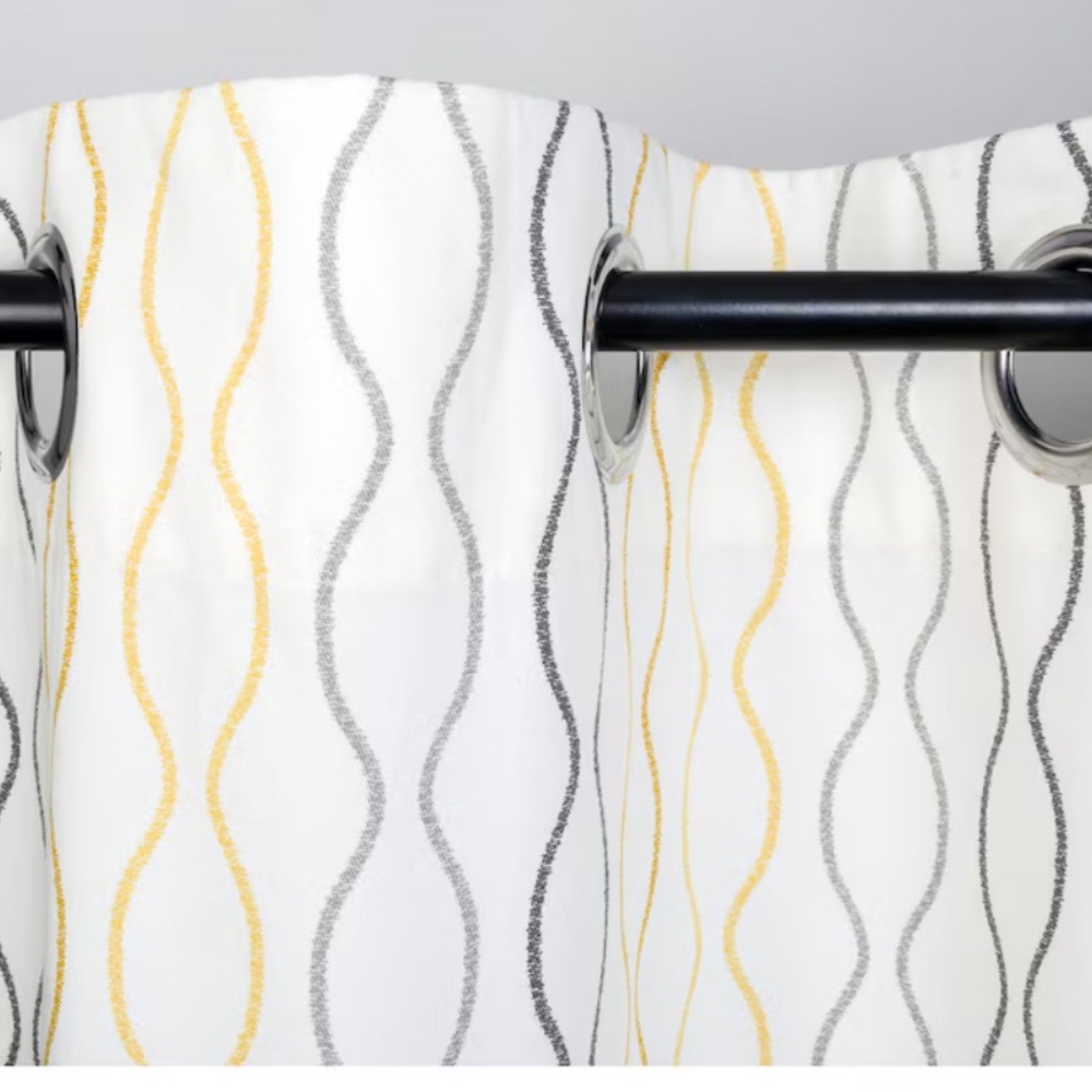IKEA, HENNY RAND Curtains, 2 pairs, 57”x98”.